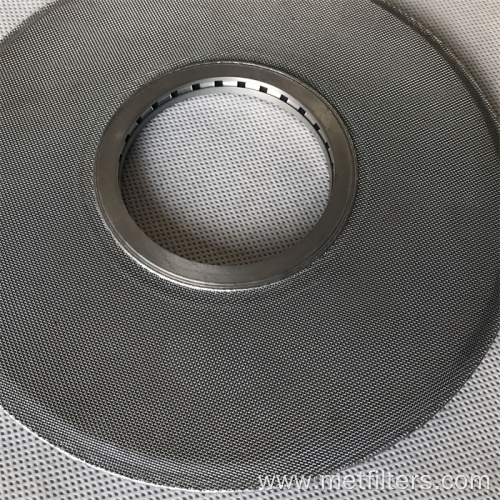 Edge Wrapped Wire Mesh Filter Disc Filtration